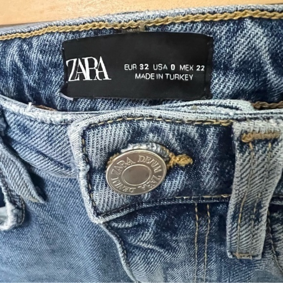 Zara High Waist Denim size 0 - Picture 6 of 7